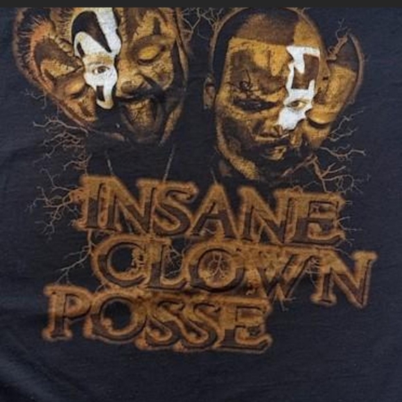 Vtg 2008 ICP Insane Clown Posse Hallowicked T-Shirt Jerzees Black 3XL Rare - Picture 3 of 6